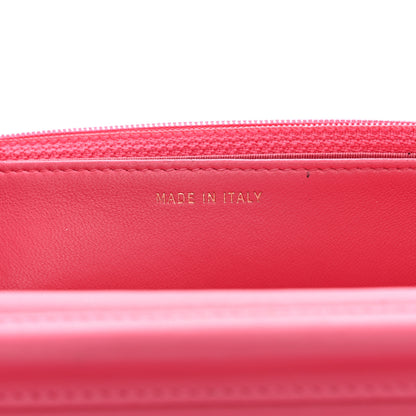 Chanel Lambskin Quilted All About Chanel Wallet On Chain WOC Pink 7 of 13