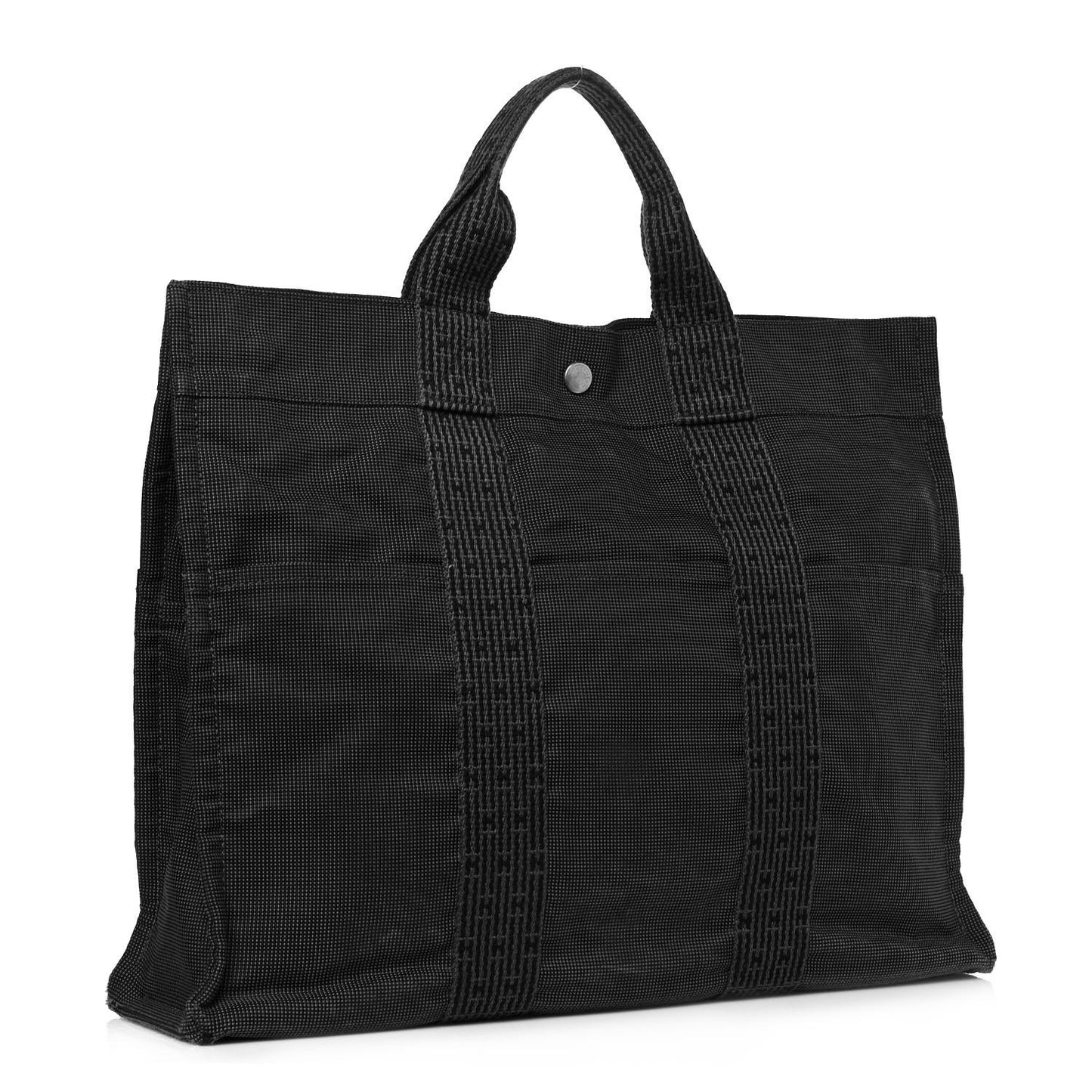 Canvas Herline MM Tote Grey
