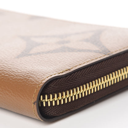 Louis Vuitton Reverse Monogram Giant Zippy Wallet 9 of 10