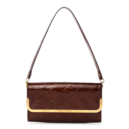 Louis Vuitton Vernis Rossmore MM Amarante 1 of 9