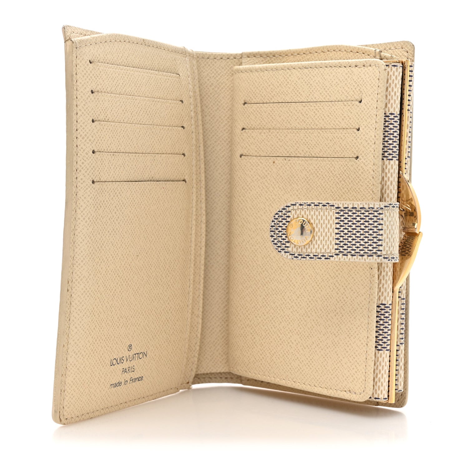 Damier Azur French Purse Wallet