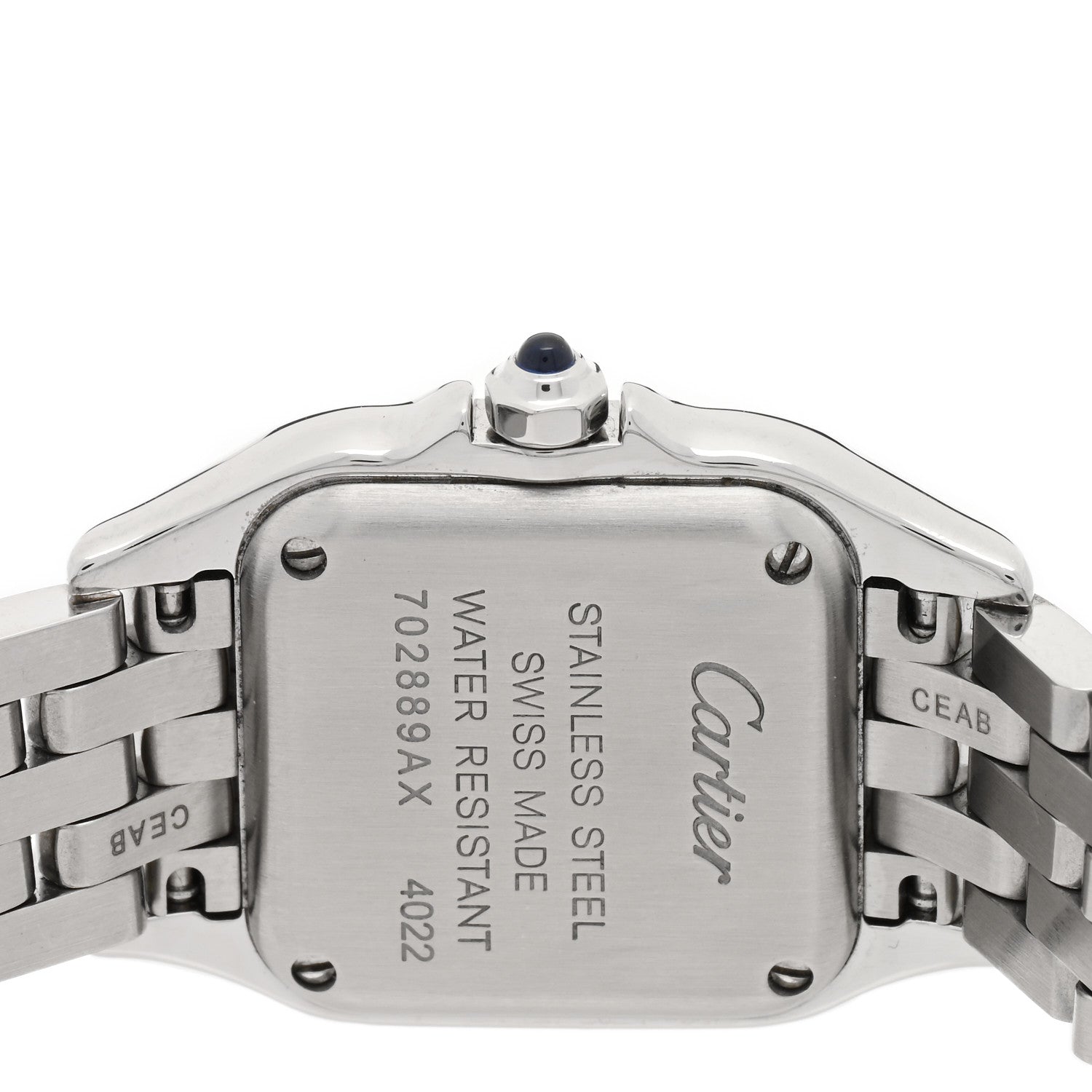 Cartier Stainless Steel 22mm Panthere Quartz Watch 4 of 4