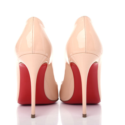 Christian Louboutin Patent Doracora 100 Pumps 35.5 Ballerina Shocking Pink 7 of 10