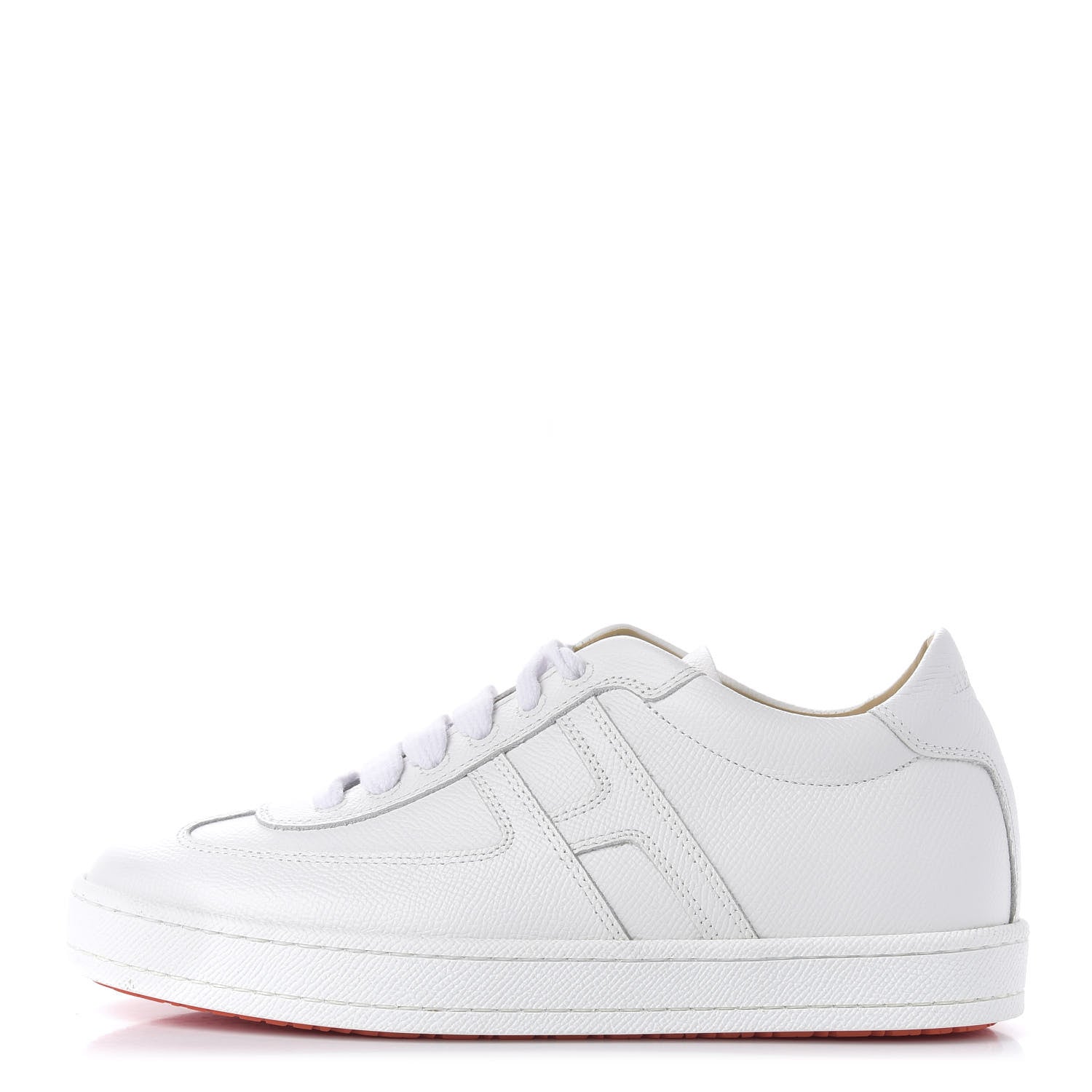 Hermes Epsom Womens Boomerang Sneakers 36 White 1 of 9