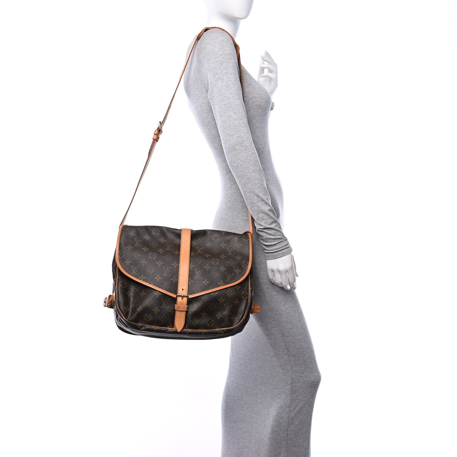 Louis Vuitton Monogram Saumur 35 2 of 10