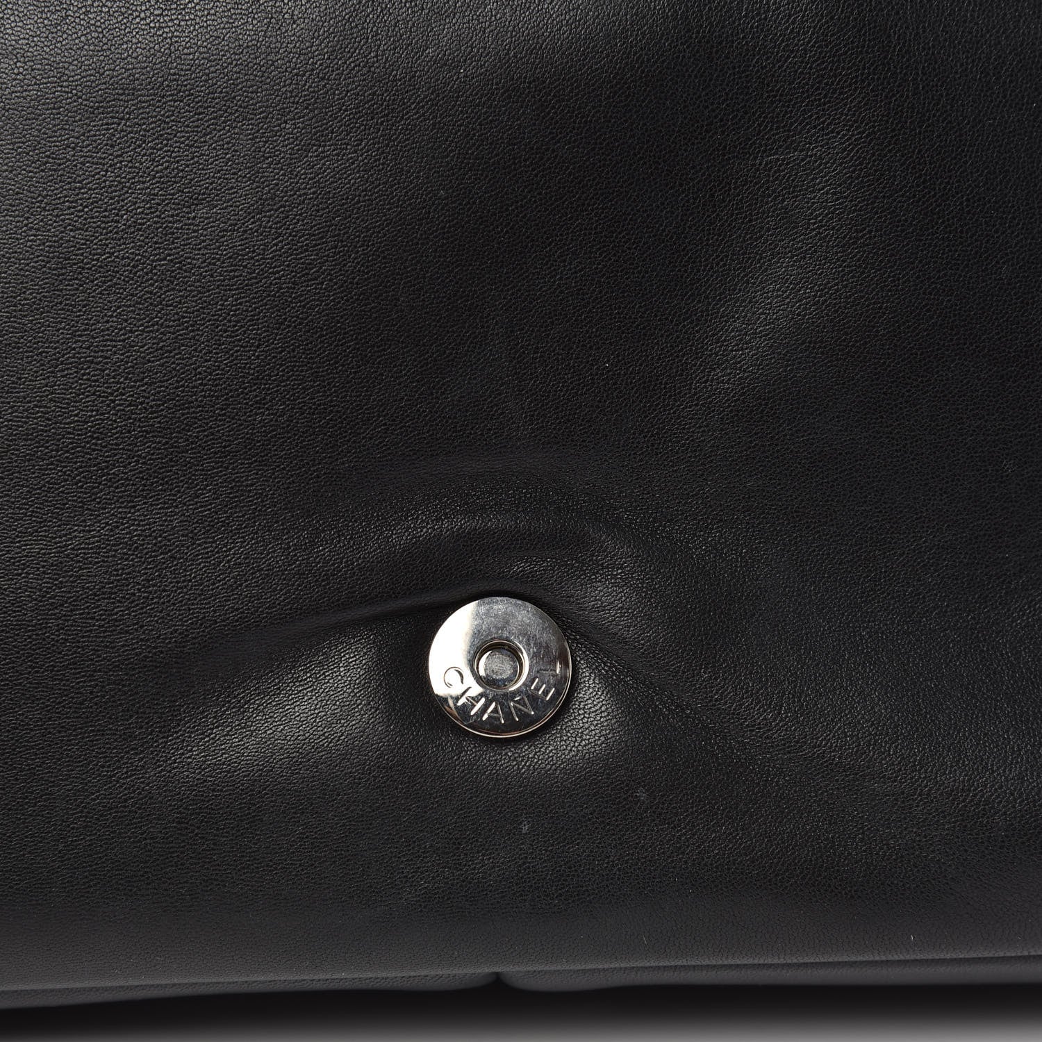 Chanel Lambskin Studded CC East West Flap Black 15 of 15