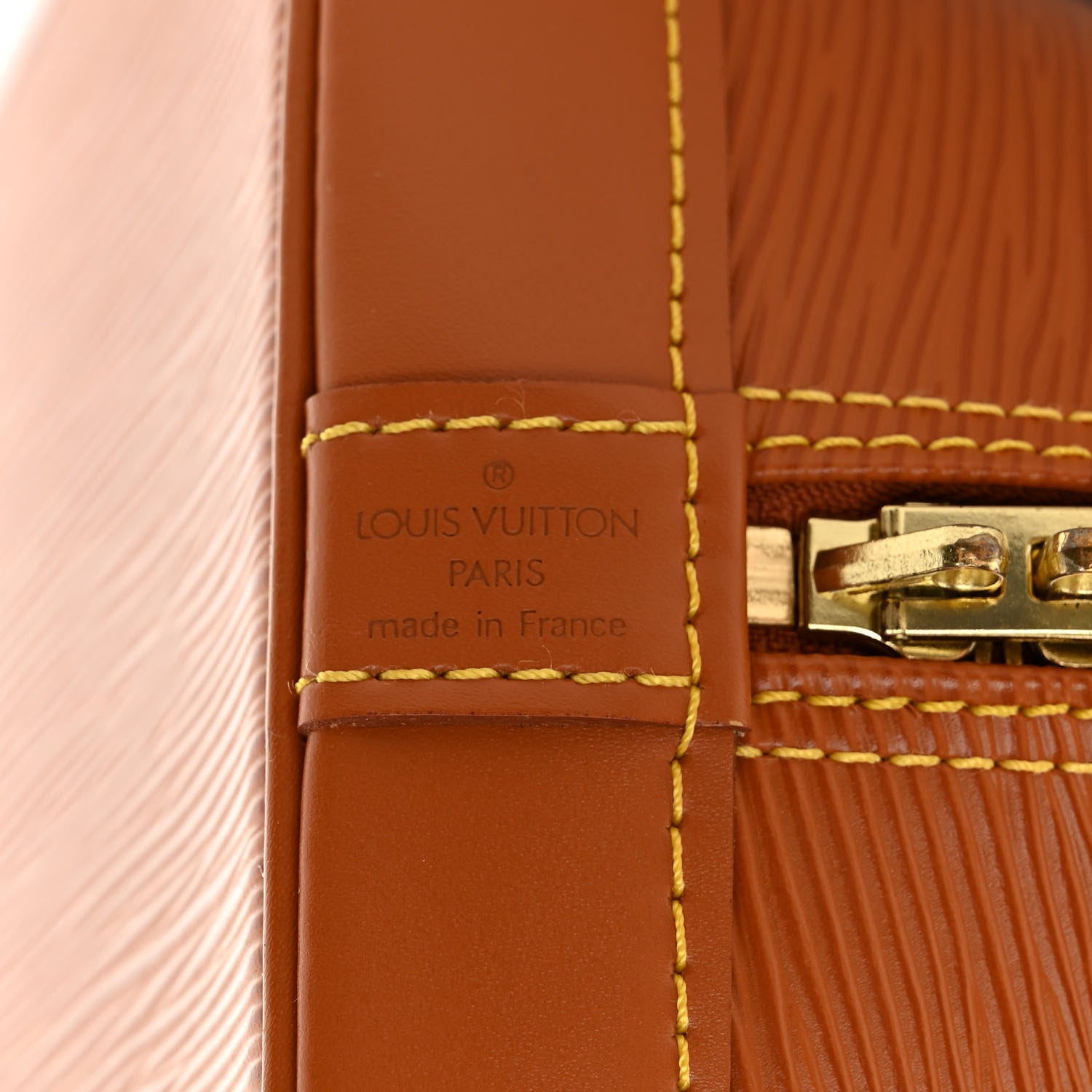 Louis Vuitton Epi Alma PM Cipango 6 of 9