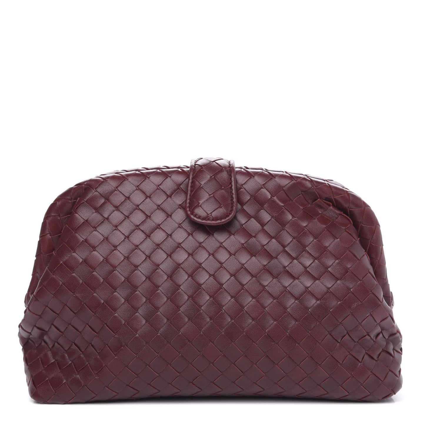 Nappa Intrecciato The Lauren 1980 Clutch Gigolo Red