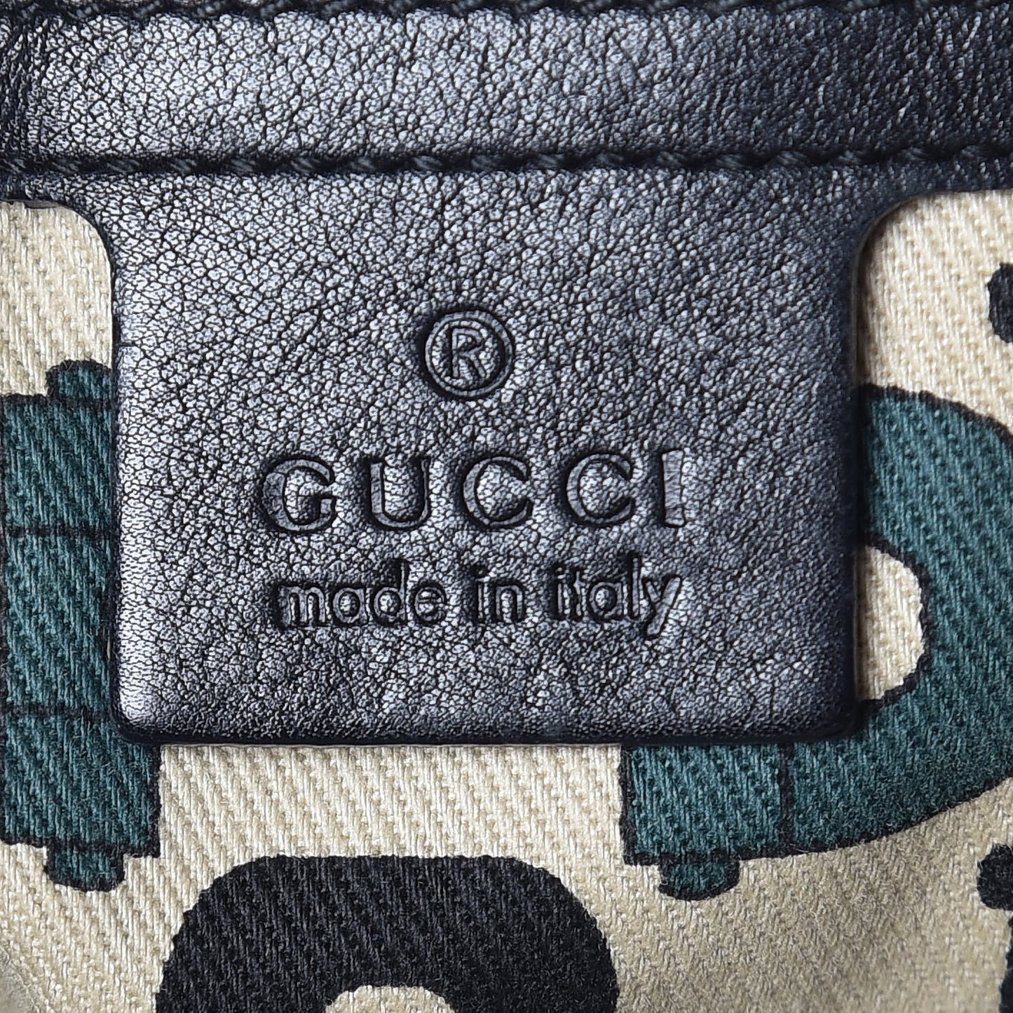 Guccissima Medium Pelham Shoulder Bag Black