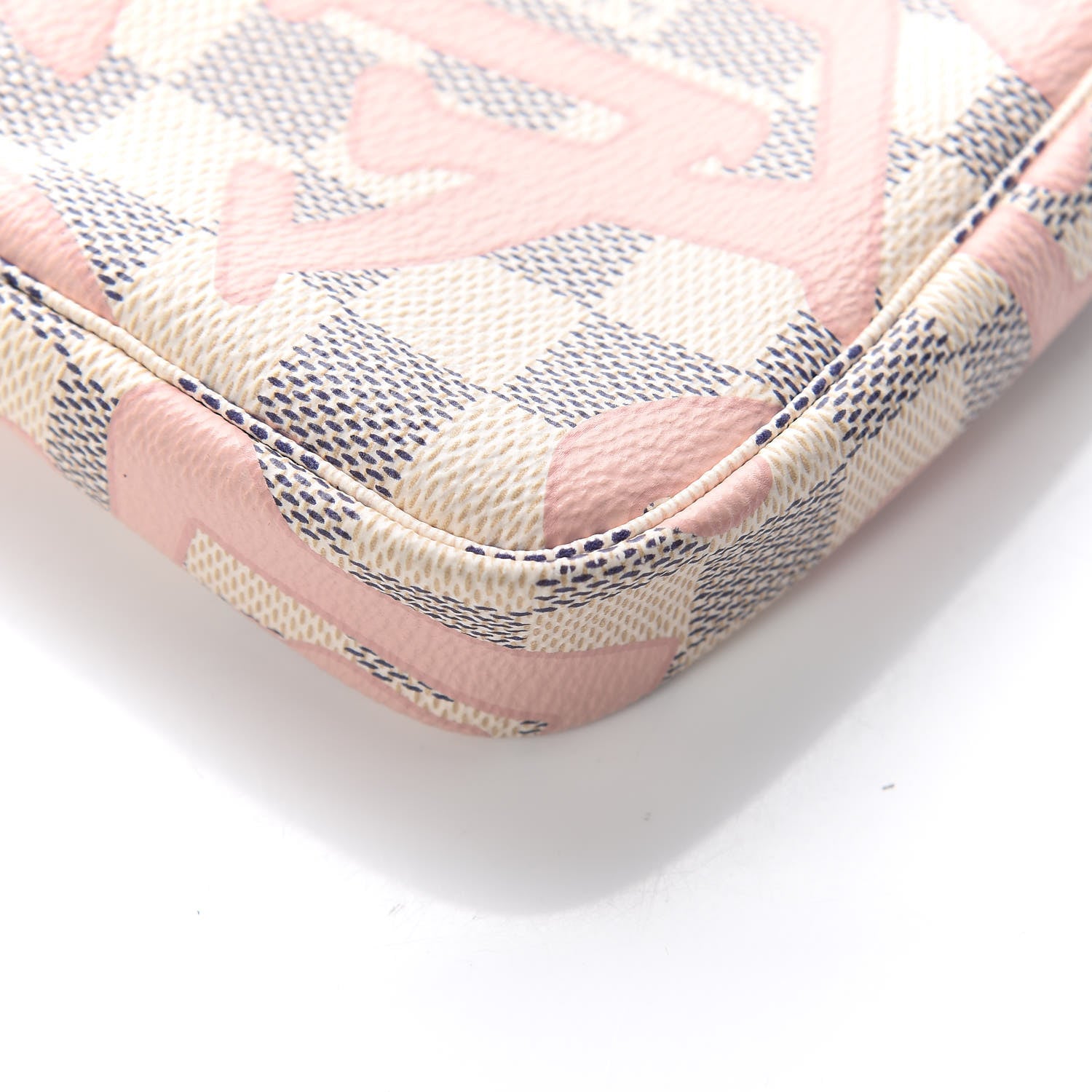 Louis Vuitton Damier Azur Tahitienne Mini Pochette Accessories 8 of 13