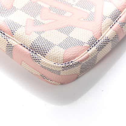 Louis Vuitton Damier Azur Tahitienne Mini Pochette Accessories 8 of 13
