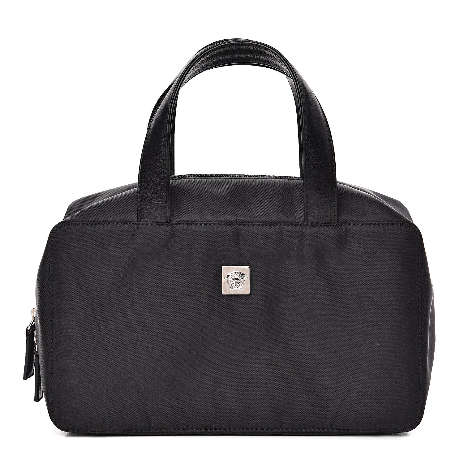 Versace Nylon Bowler Bag Black 1 of 9