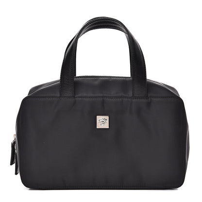 Versace Nylon Bowler Bag Black 1 of 9