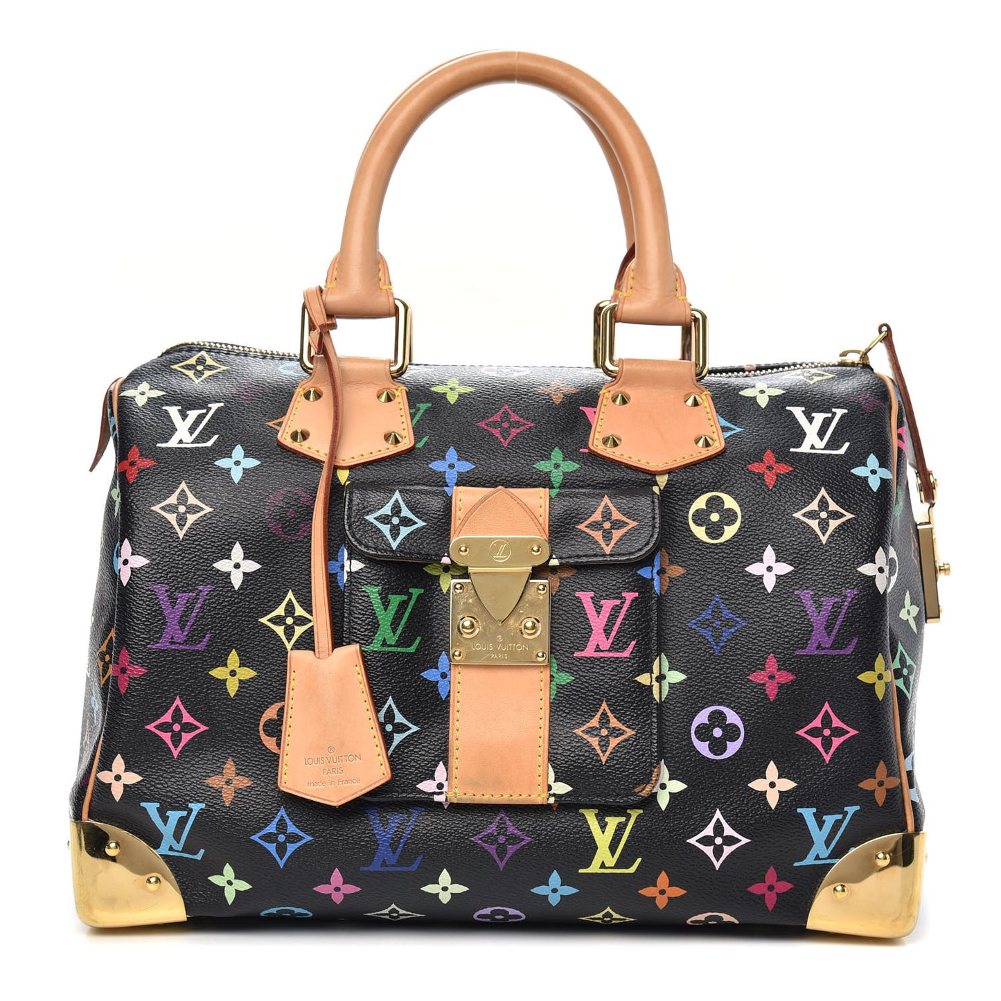 Monogram Multicolor Speedy 30 Black