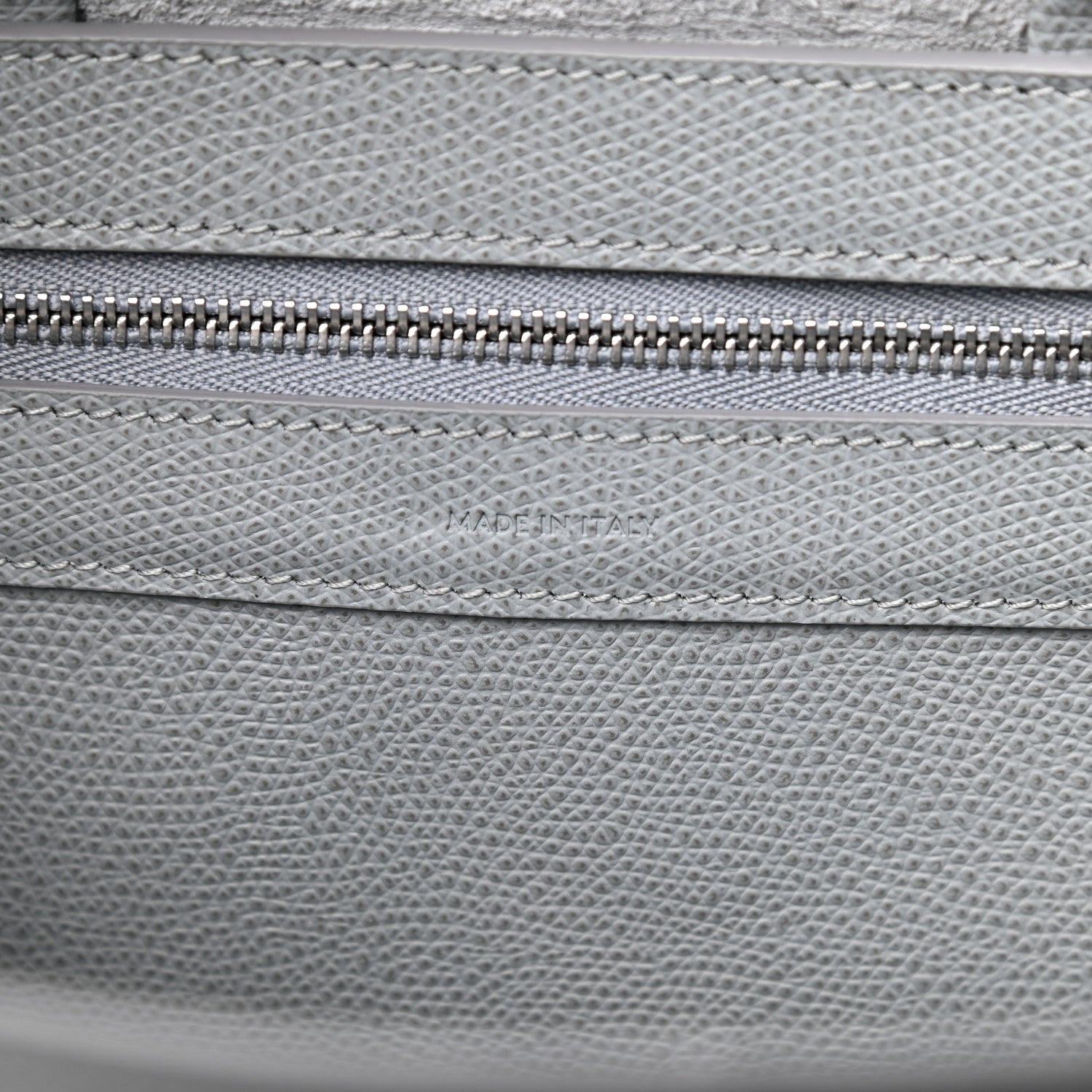 Celine Grained Calfskin Small Vertical Cabas Mineral 7 of 11