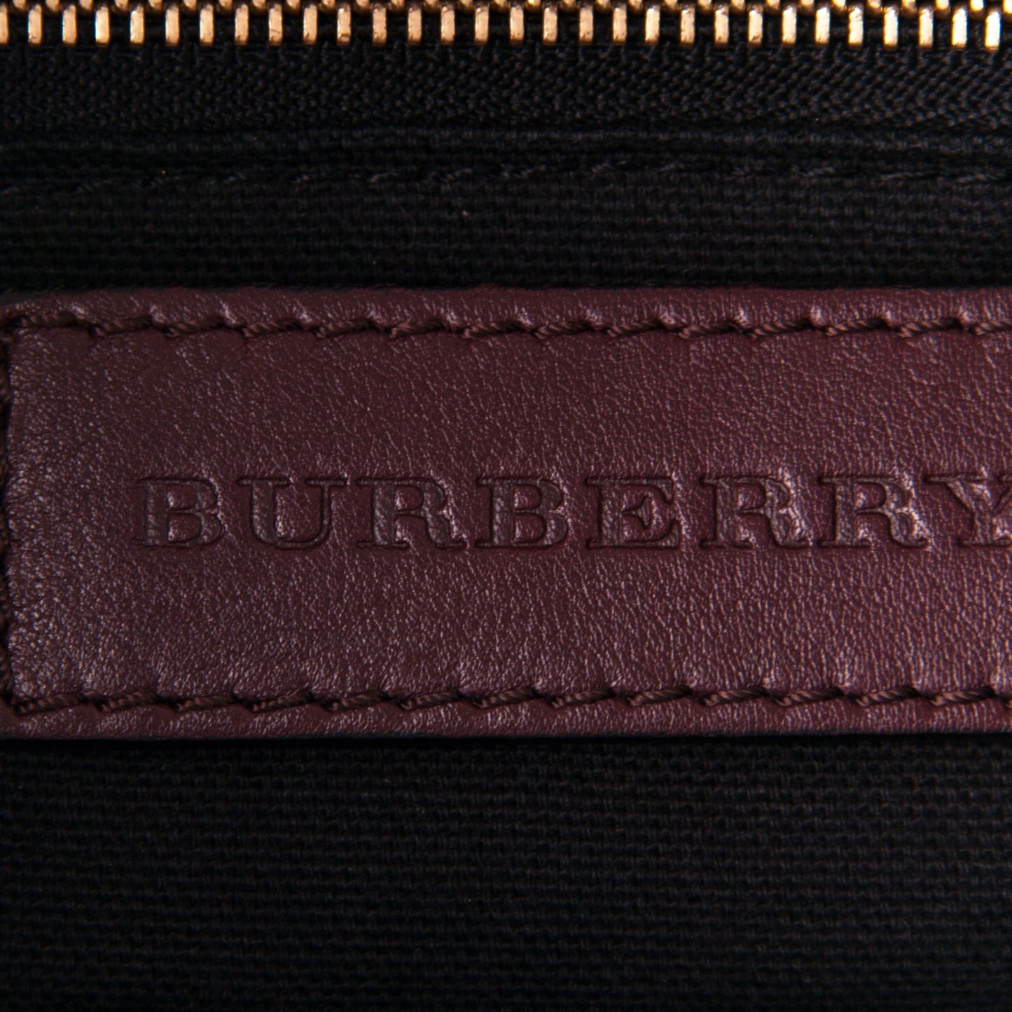 Calfskin House Check Little Crush Deep Claret