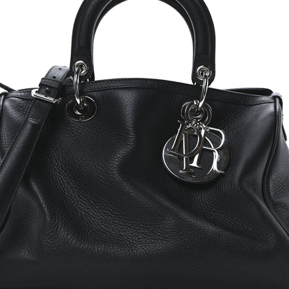 Christian Dior Smooth Deerskin Granville Polochon Black 8 of 10