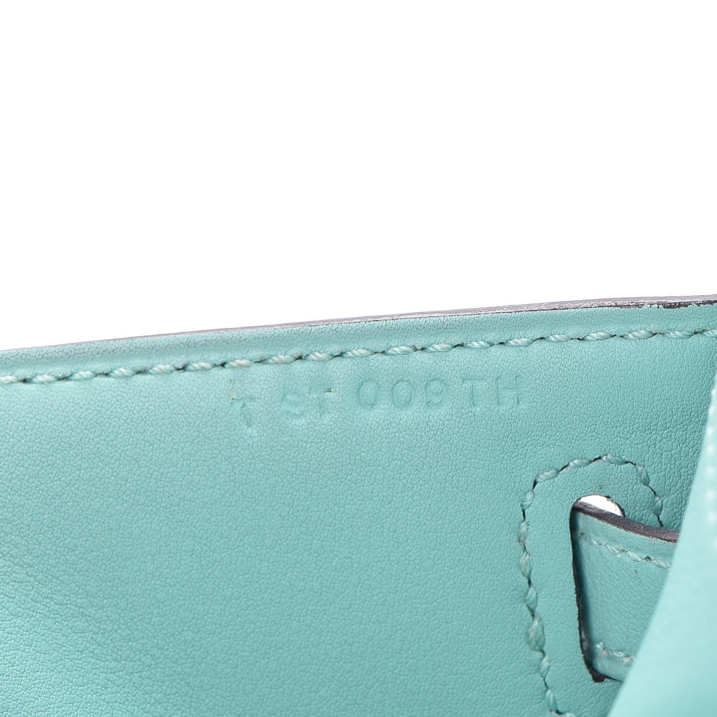 Swift Kelly Pochette Clutch Bleu Atoll