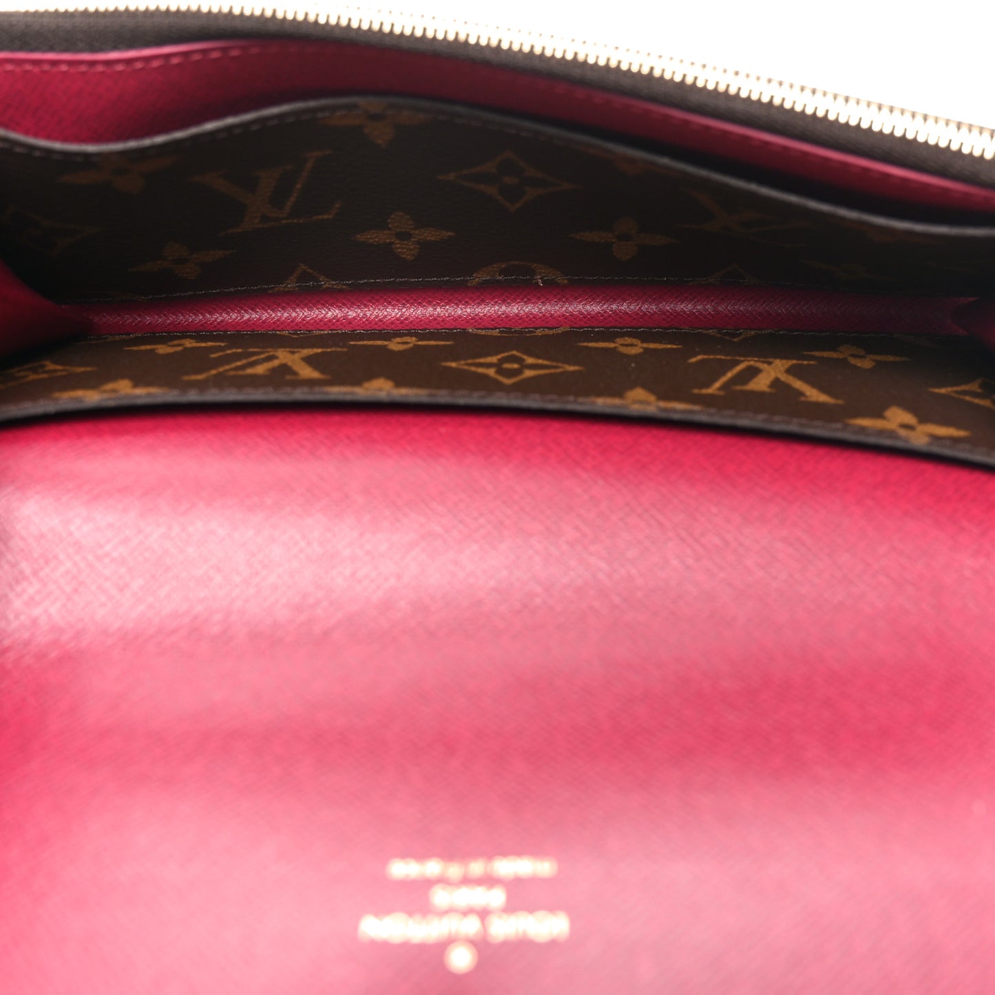 Monogram Emilie Wallet Fuchsia