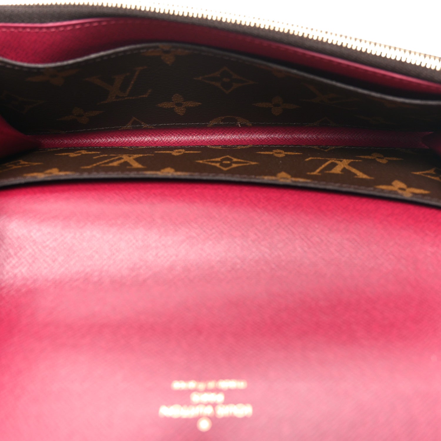 Louis Vuitton Monogram Emilie Wallet Fuchsia 5 of 6