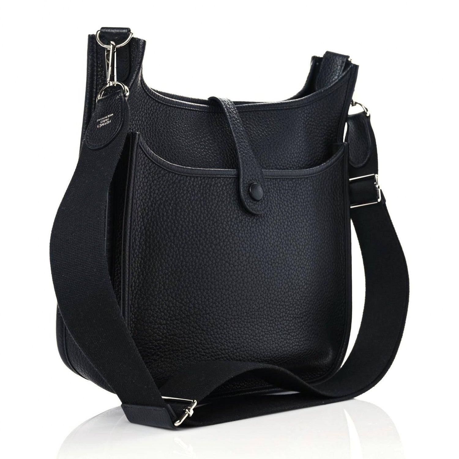 Hermes Taurillon Clemence Evelyne III PM Black 3 of 12