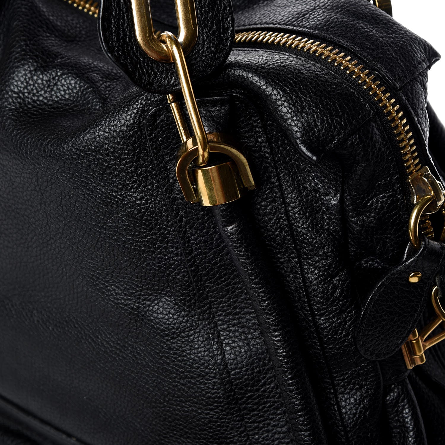 Chloe Calfskin Medium Paraty Black 14 of 21