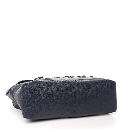 3.1 Phillip Lim 3.1 Textured Calfskin Large Pashli Satchel Ink 4 of 10