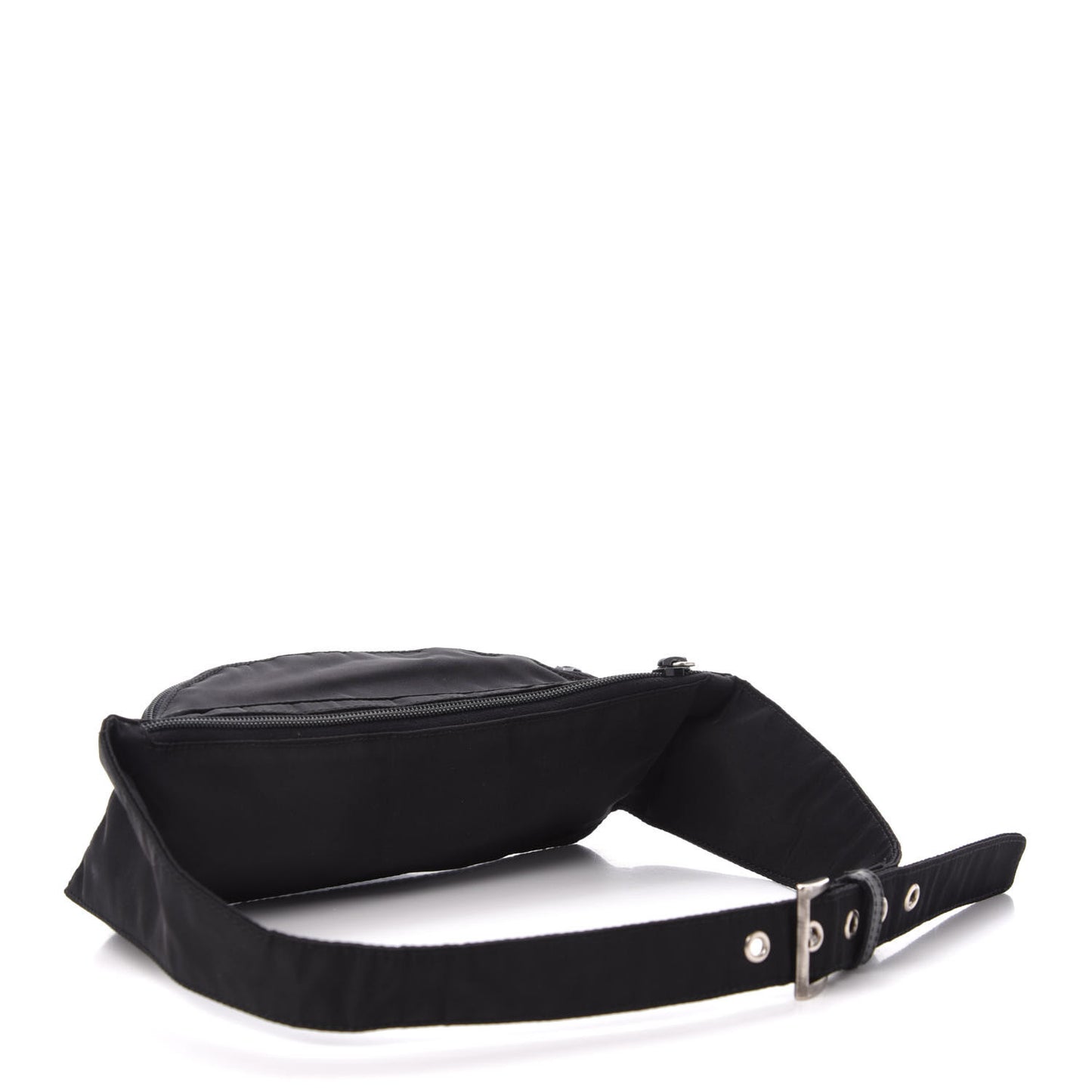 Tessuto Nylon Montagna Belt Bag Black