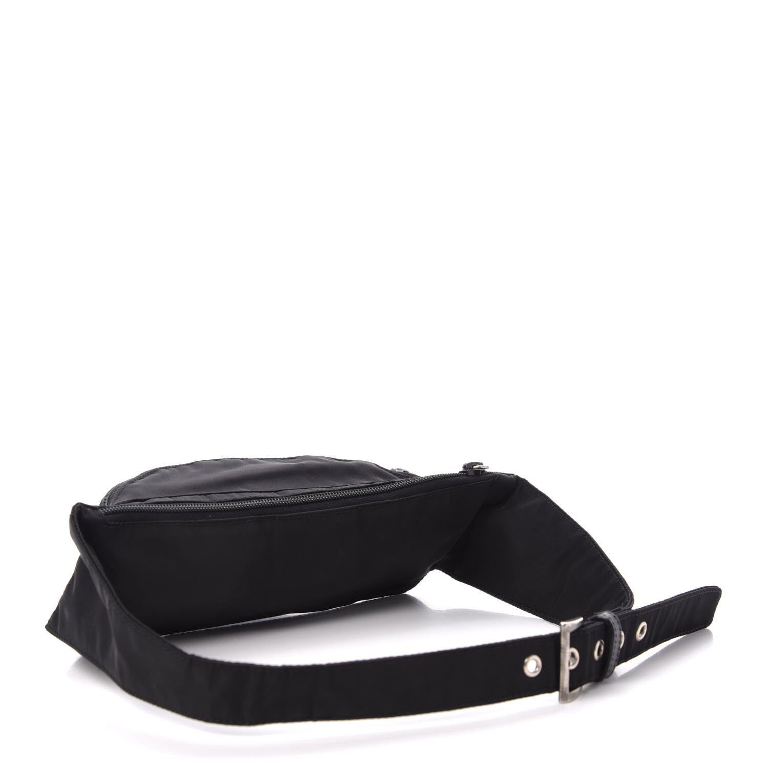 Prada Tessuto Nylon Montagna Belt Bag Black 3 of 13