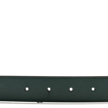 Gucci Plutone Calfskin Double G 30mm Belt 70 28 Verde 3 of 5