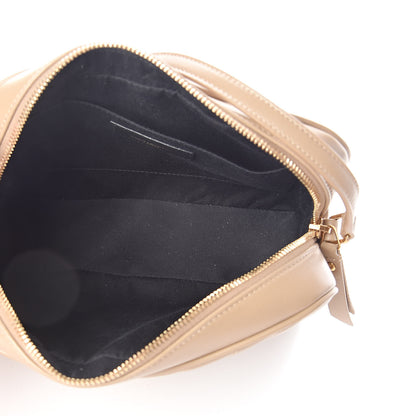 Saint Laurent Calfskin Matelasse Monogram Lou Camera Bag Dusty Grey 5 of 8