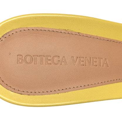 Bottega Veneta Lambskin Stretch Mule Sandals 39.5 Pear 8 of 8