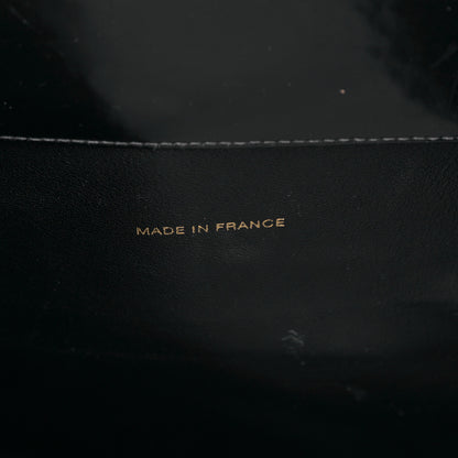 Chanel Patent Quilted Shopping Tote Black 7 of 10