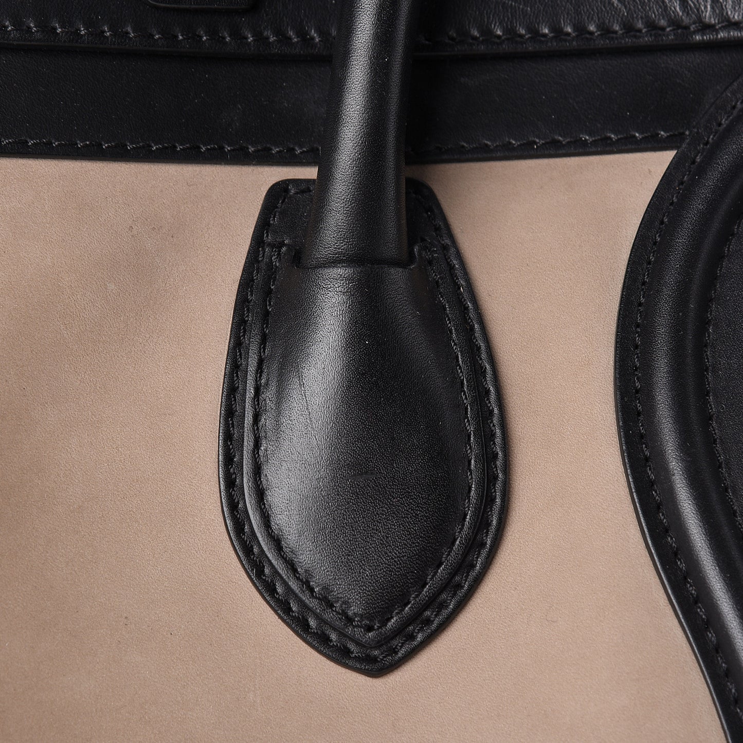 Nubuck Smooth Calfskin Mini Tri-Color Luggage Olive