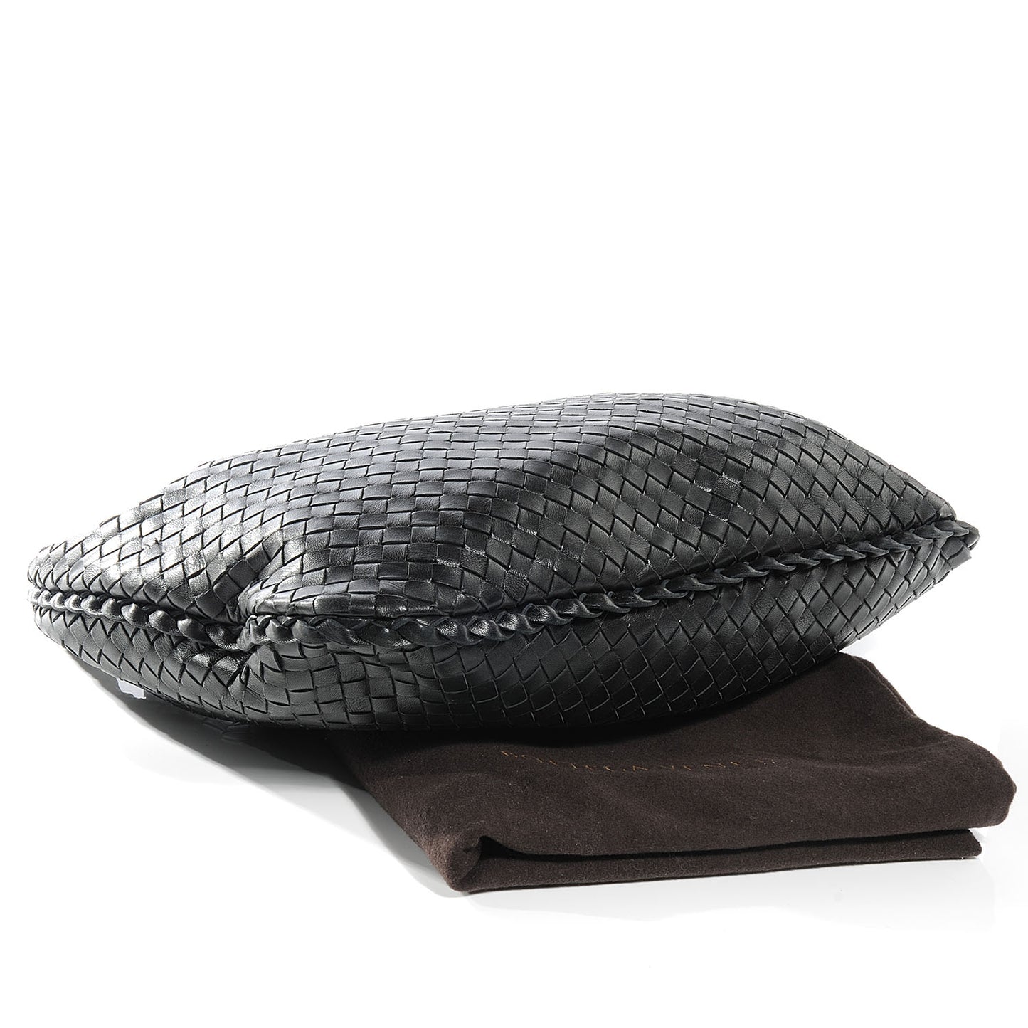 Woven Medium Veneta Hobo Nero