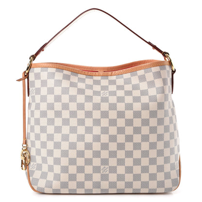 Louis Vuitton Damier Azur Delightful PM Pink 1 of 8