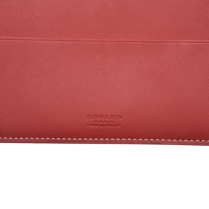 Goyard Goyardine Richelieu Wallet Red 6 of 8