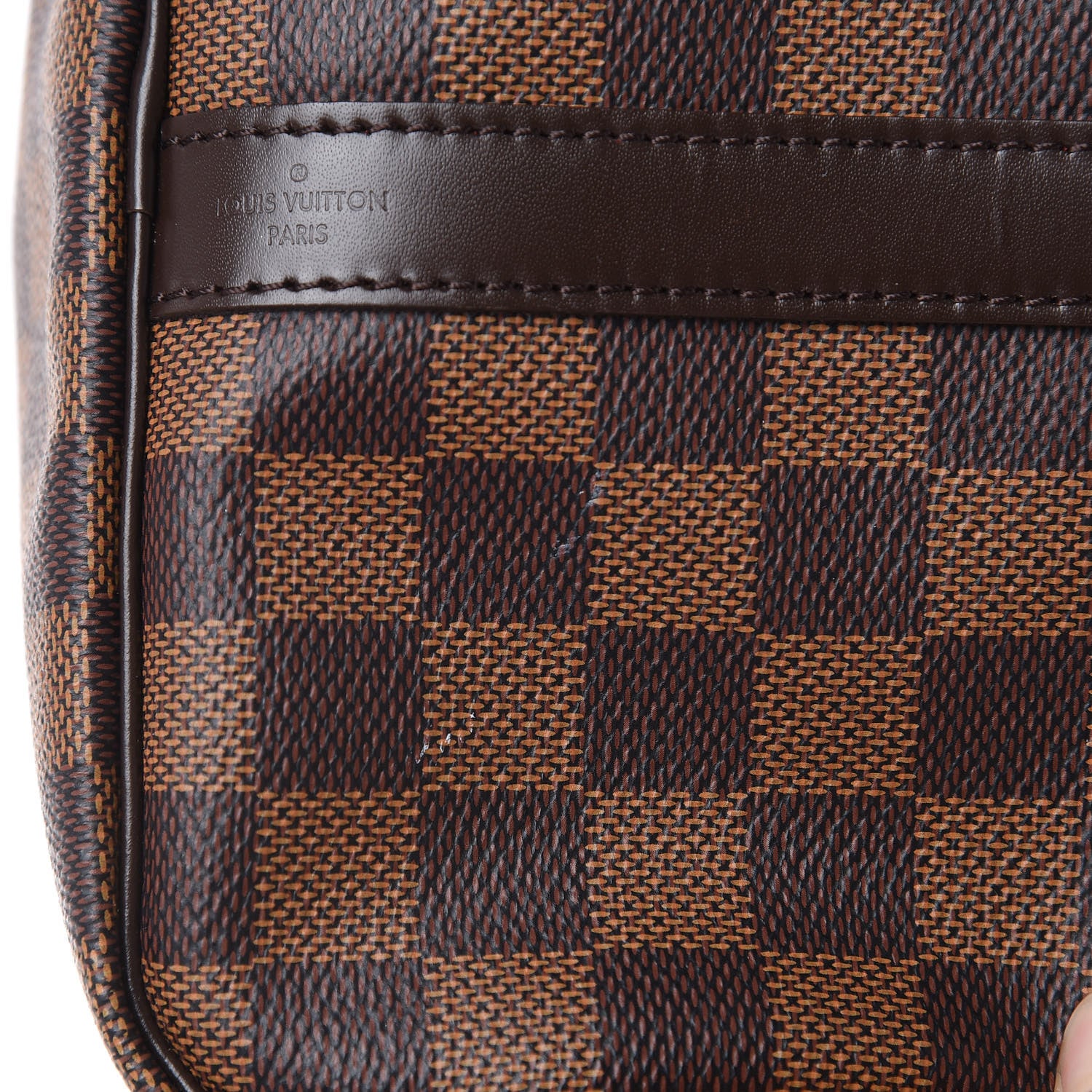 Louis Vuitton Damier Ebene Speedy Bandouliere 35 12 of 21