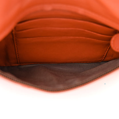 Bottega Veneta Nappa Intrecciato Baby Olimpia Shoulder Bag Orange 6 of 14