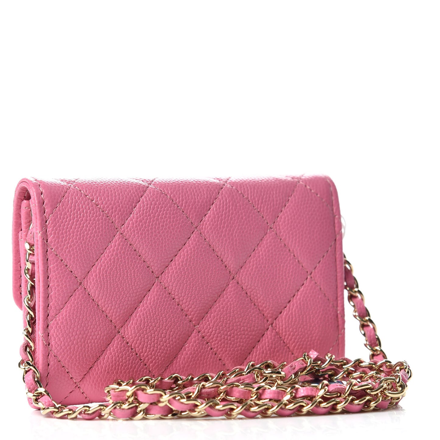 Caviar Quilted Belt Bag Pink