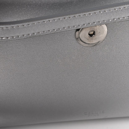 Celine Laminated Calfskin Nano Belt Bag Silver 9 of 9