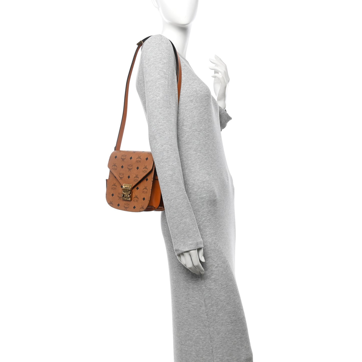 Visetos Patricia Crossbody Bag Cognac