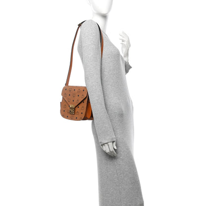 MCM Visetos Patricia Crossbody Bag Cognac 2 of 15