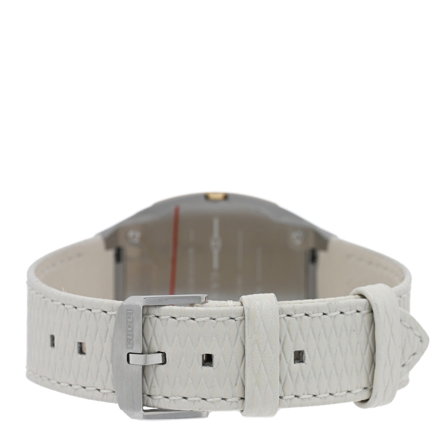 Stainless Steel Calfskin 34mm 25H Quartz Watch White