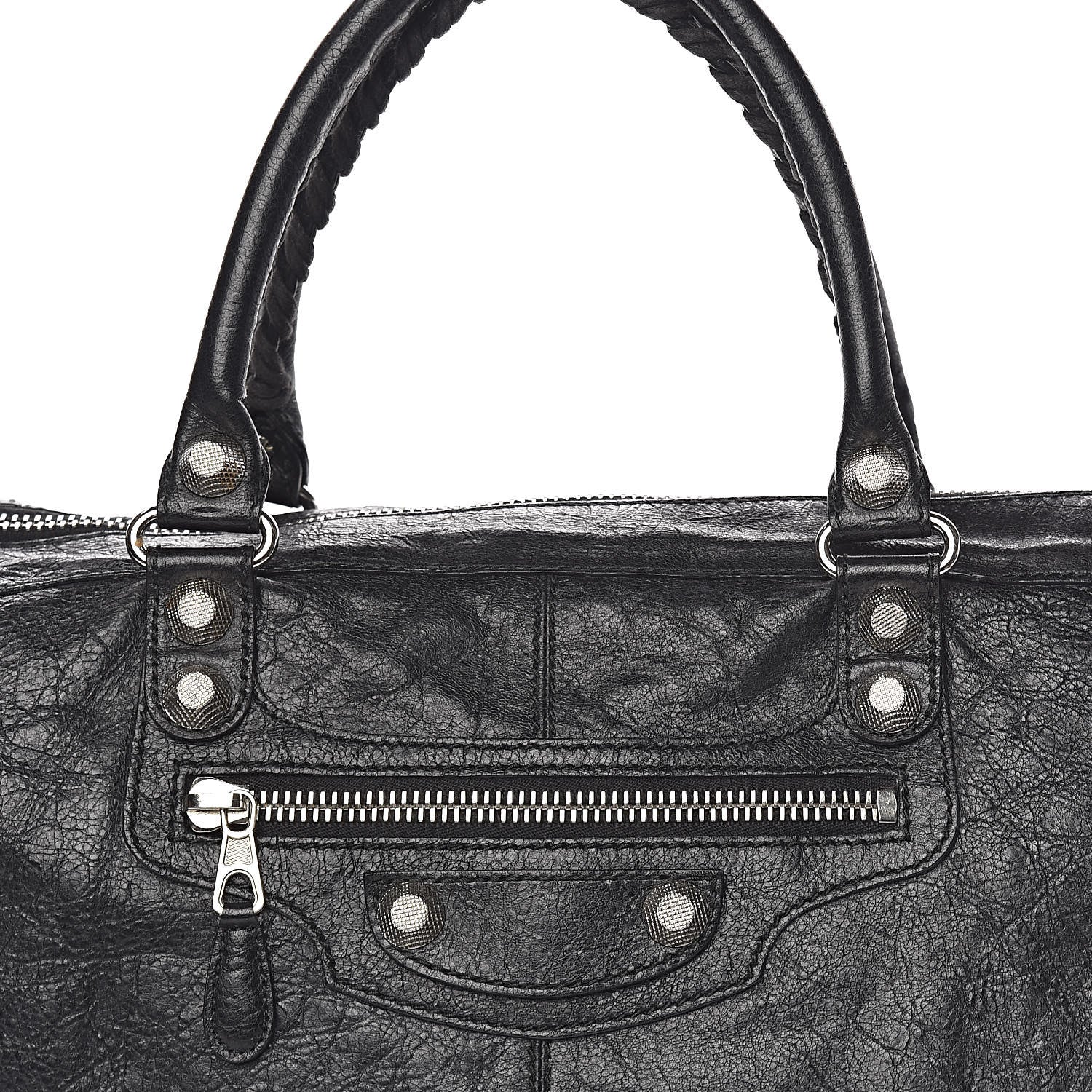 Balenciaga Agneau Giant 12 Silver Hardware Work Black 10 of 10