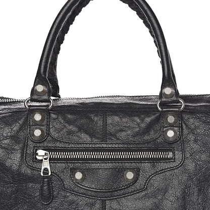 Balenciaga Agneau Giant 12 Silver Hardware Work Black 10 of 10