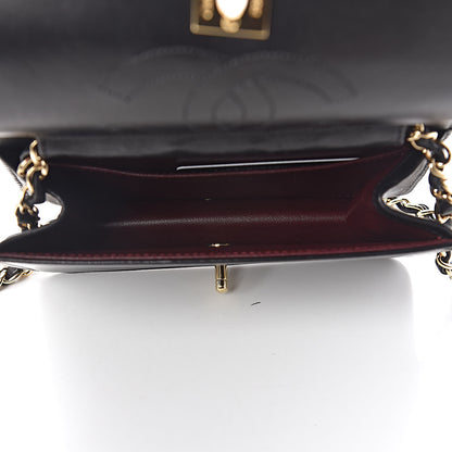 Chanel Lambskin Quilted Small Single Flap Black 5 of 11