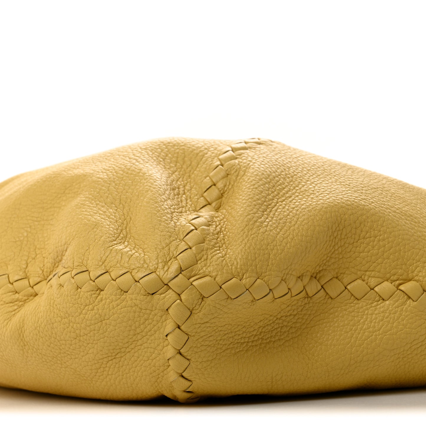 Cervo Deerskin Large Hobo Yellow