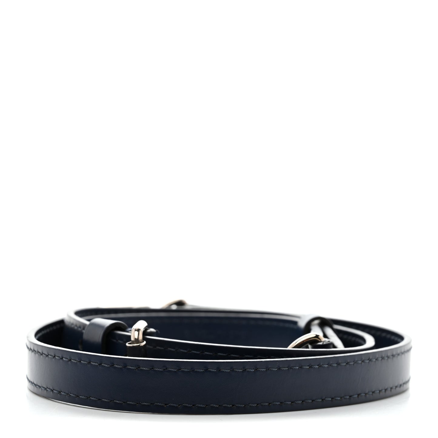 Calfskin Adjustable Keepall Bandouliere Shoulder Strap Blue