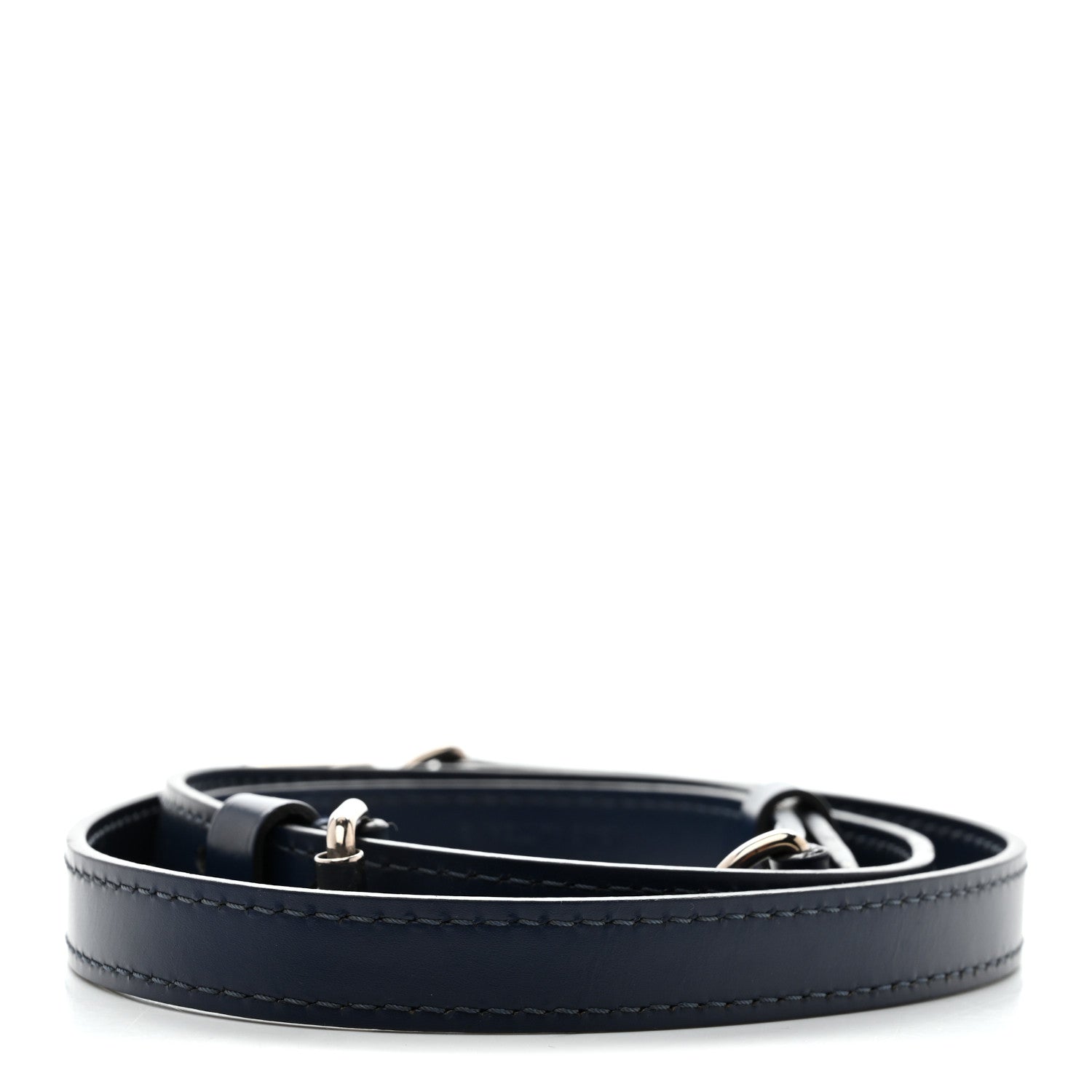 Louis Vuitton Calfskin Adjustable Keepall Bandouliere Shoulder Strap Blue 2 of 4